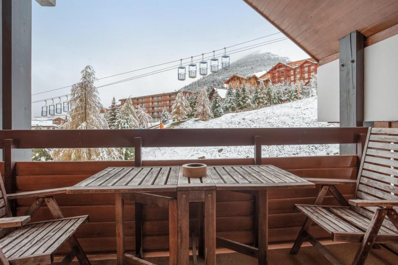 Appartement Spacieux L'Alpe D'Huez, Balcon Luaran gambar